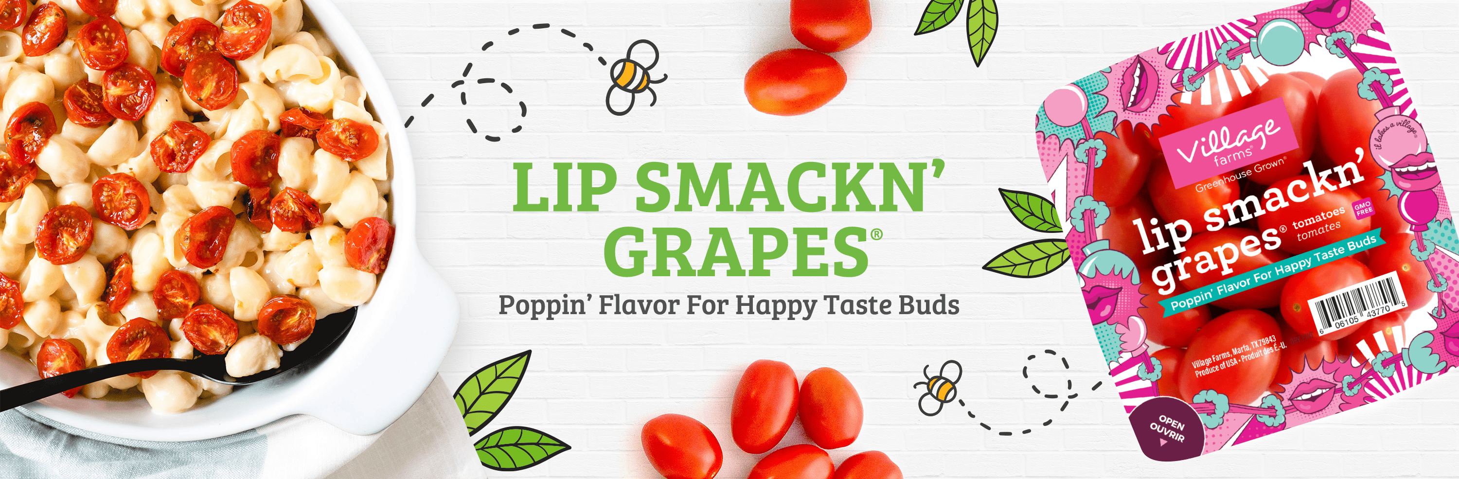 lip smackn’ grapes® tomatoes